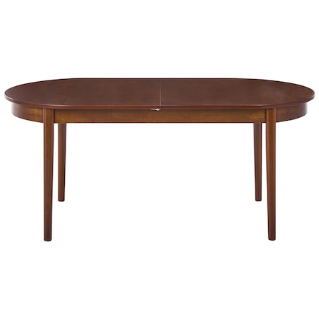 Stół do jadalni rozkładany LARTO Jesion ciemny 180/220 cm 90 cm