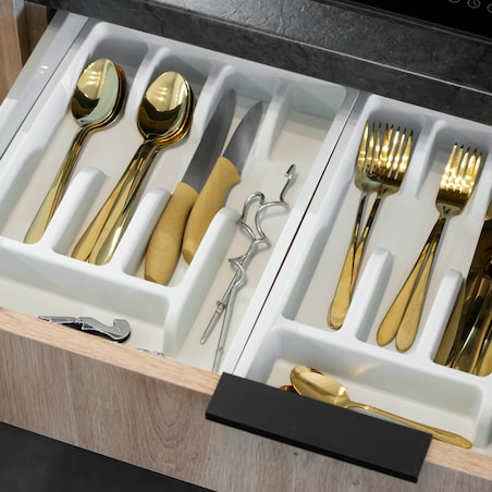 Wkład Do Szuflady Na Sztućce Organizer Przybory 2 szt.