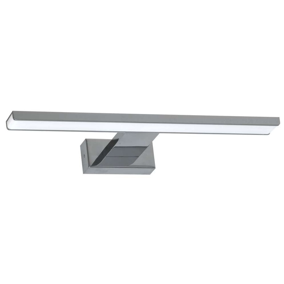 Kinkiet LAMPA ścienna SHINE ML028 Milagro metalowa OPRAWA LED 7W 4000K nad lustro do łazienki galeryjka IP44 chrom