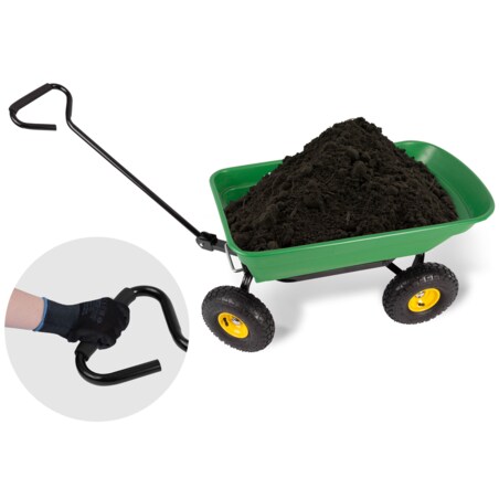 Wózek ogrodowy taczka wywrotka 52L 200kg Humberg HR-870