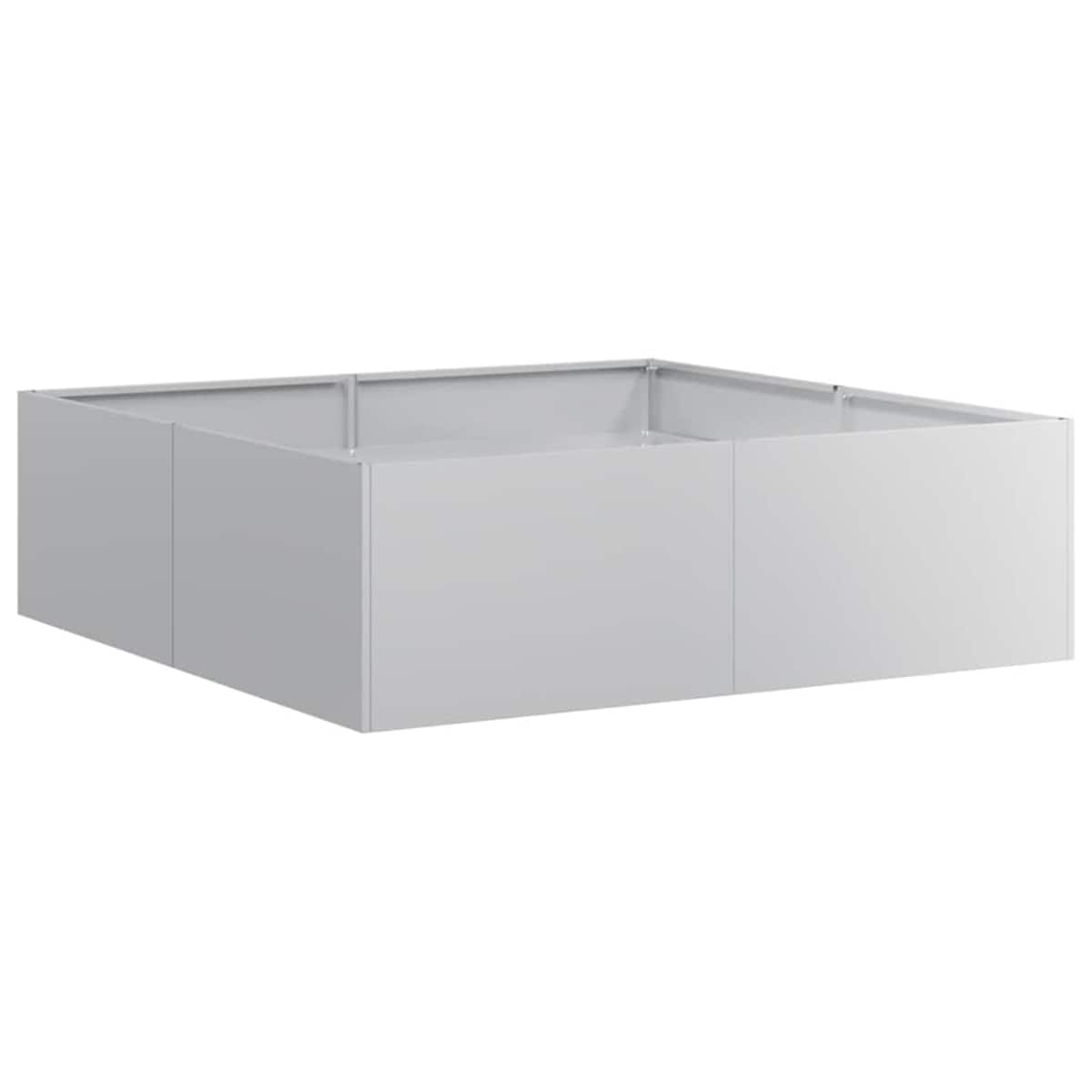 vidaXL Doniczka 100x100x30 cm Stal ocynkowana