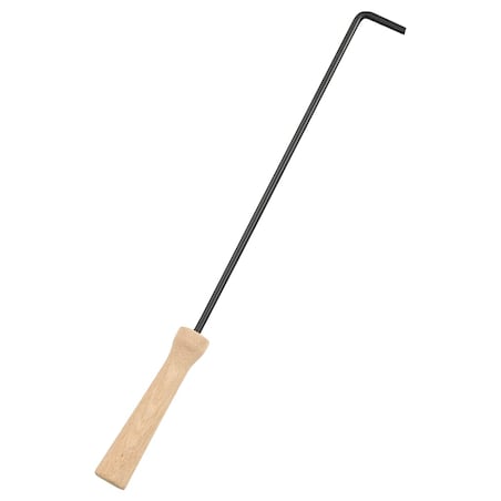 vidaXL Palenisko i grill 2-w-1, z pogrzebaczem, 59x59x60 cm, stal