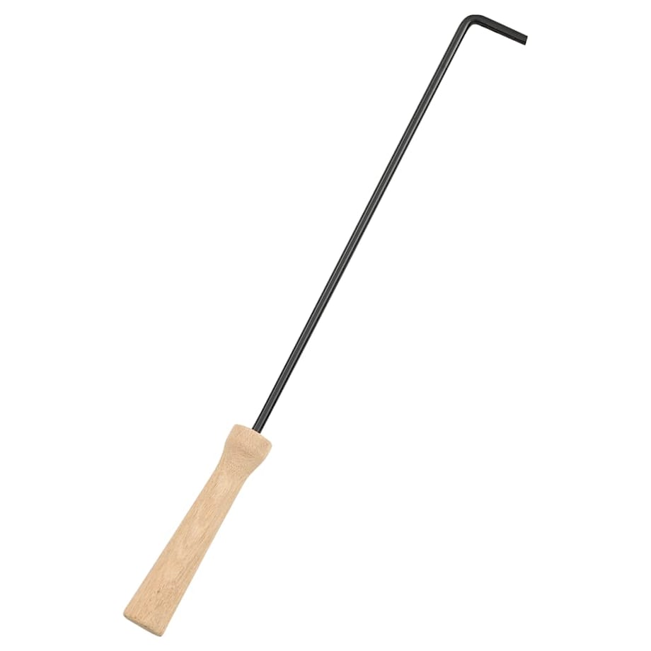 vidaXL Palenisko i grill 2-w-1, z pogrzebaczem, 59x59x60 cm, stal