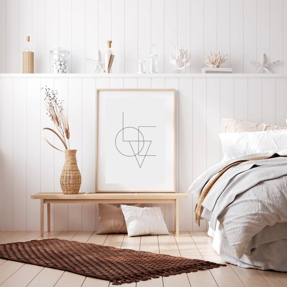 Poster Story, Plakat, Obraz - Love Minimalistyczne, wymiary 30 x 42 cm