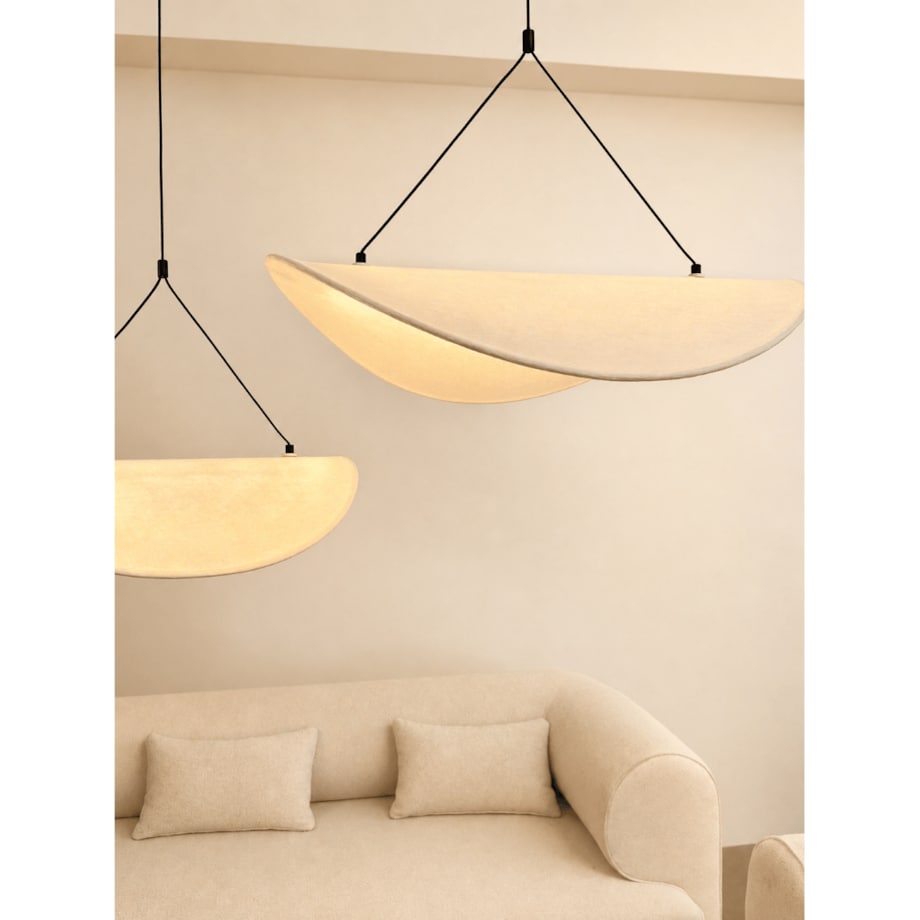 Lampa wisząca Hikari L biała Monnarita
