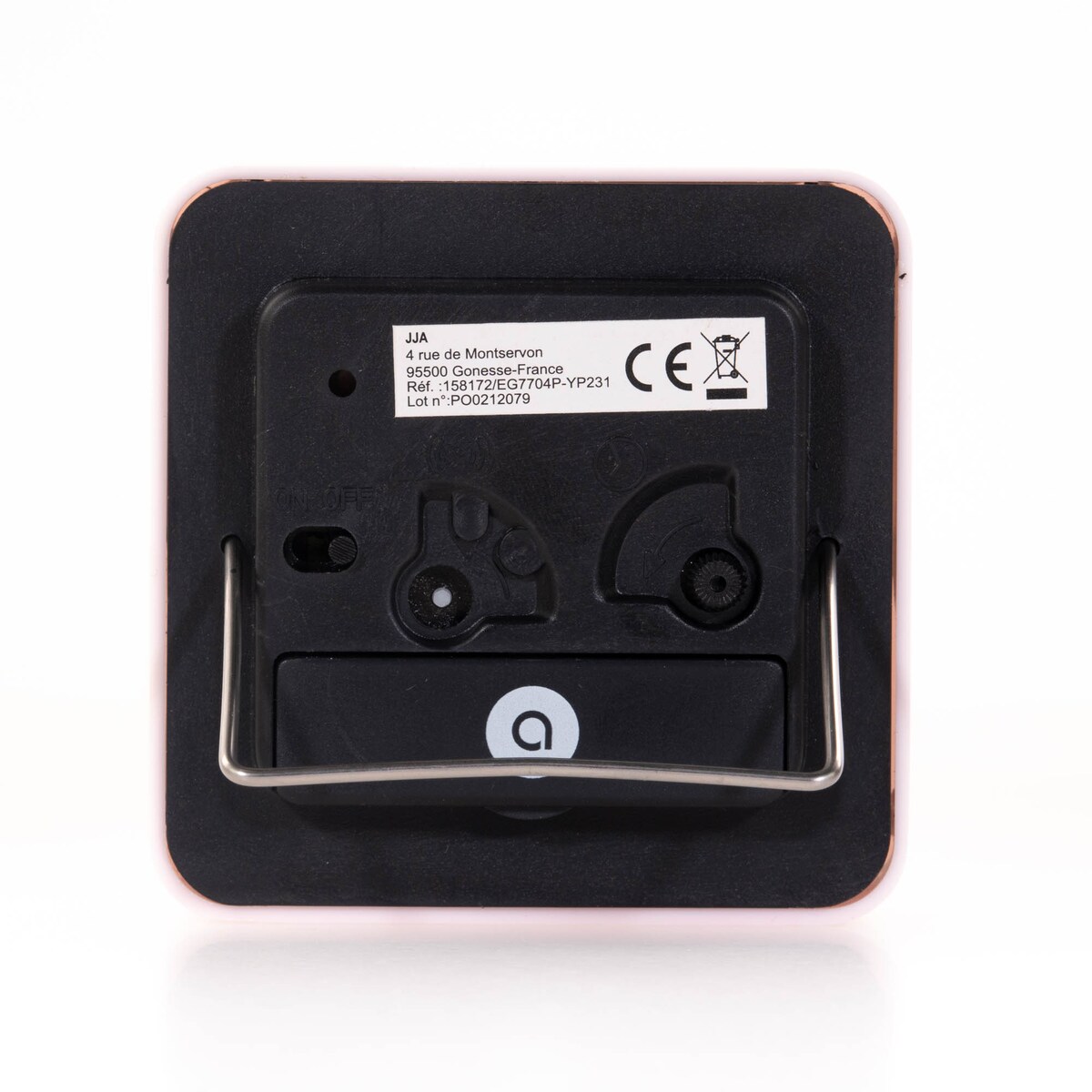 Cichy zegar stołowy do sypialni, budzik z mechanizmem QUARTZ