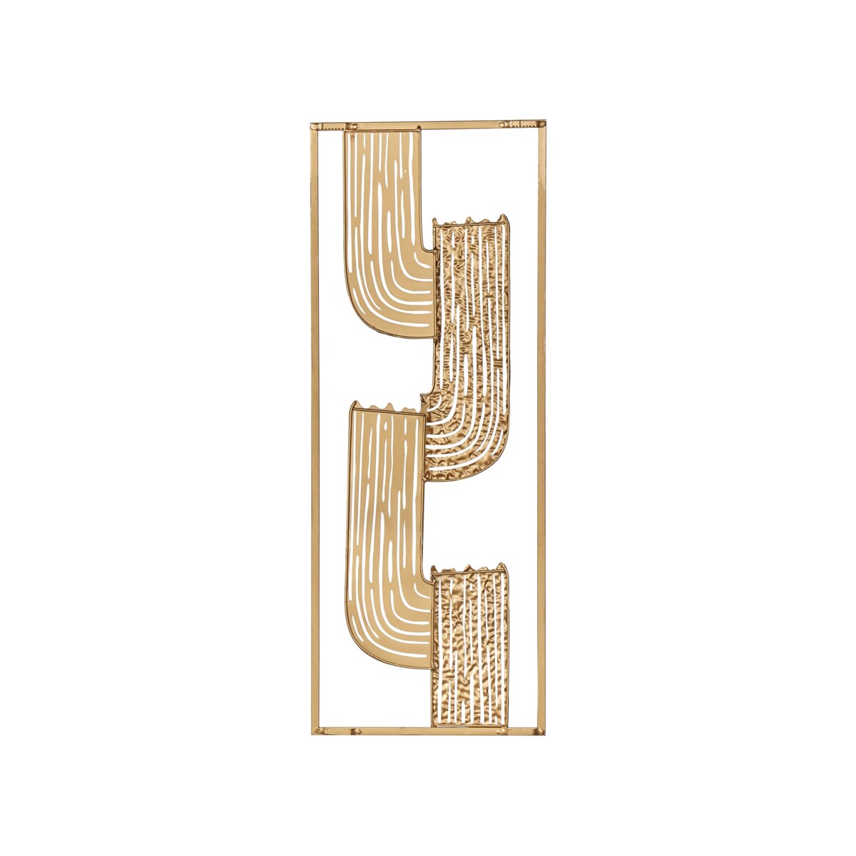 Dekoracja ścienna złota THULIUM