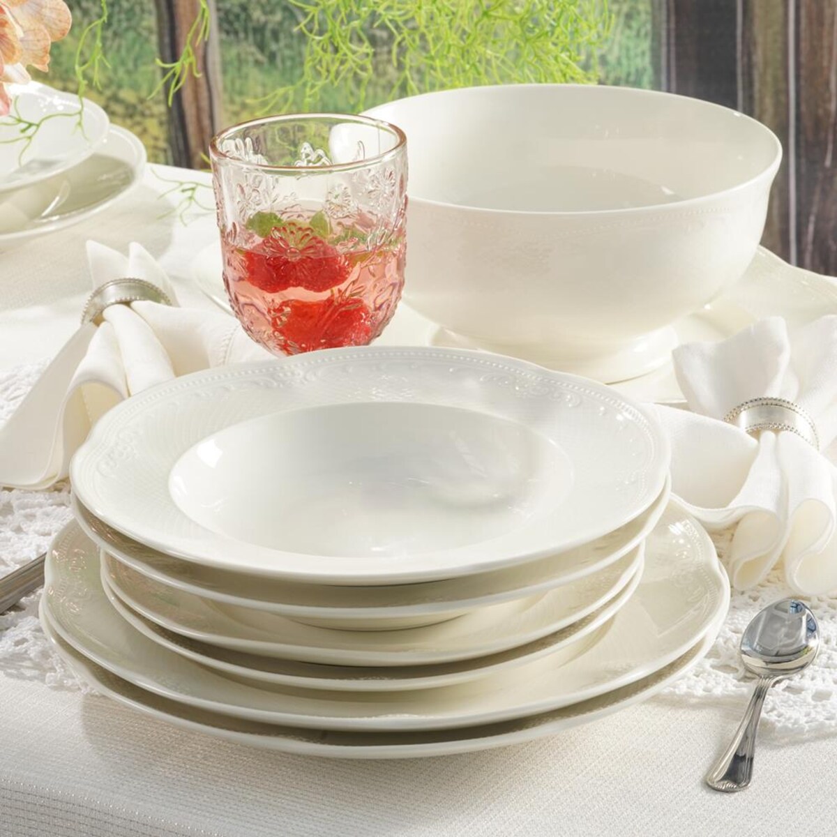 VILLA ITALIA Talerz głęboki 23 cm NIOBE