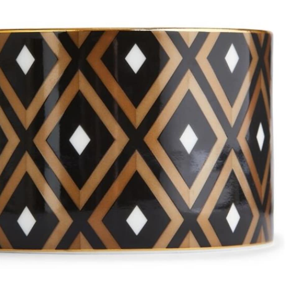 Filiżanka ze spodkiem do herbaty Geometric Gio Gold Wedgwood