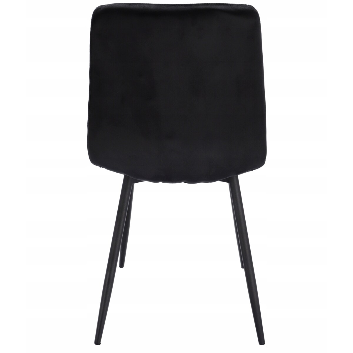 2 X Krzesło Do Jadalni Kuchni Stołu Zestaw Komplet Piado Czarne