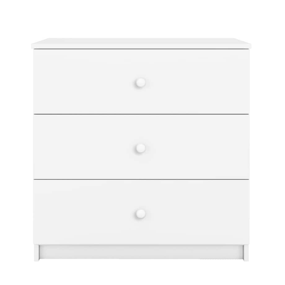 Komoda babydreams biała bez wzoru