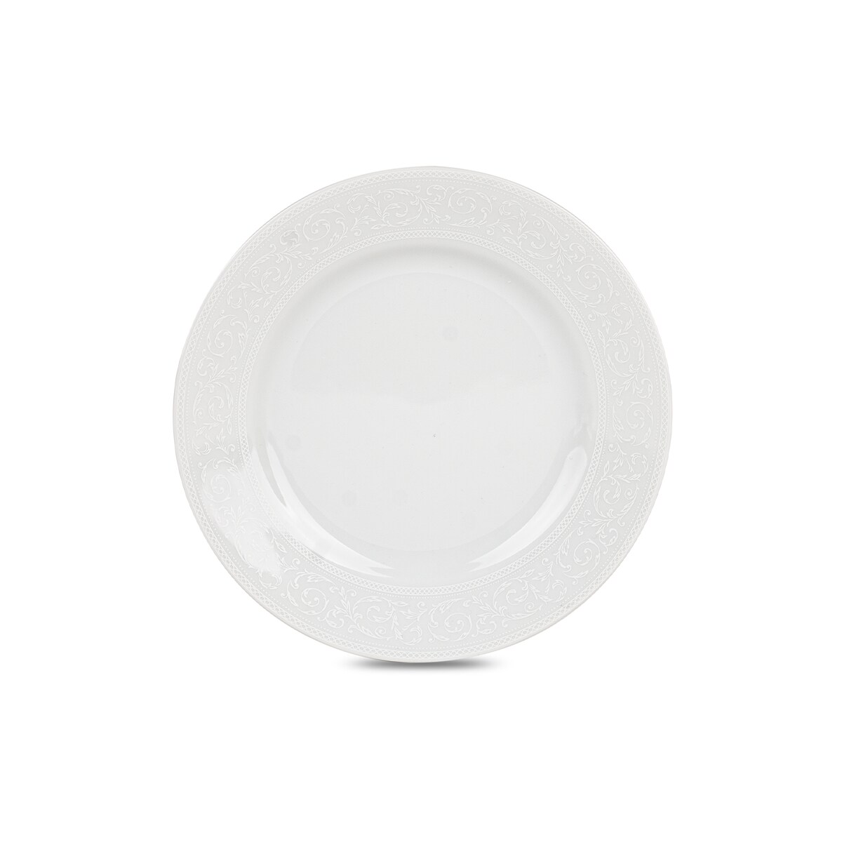 Zestaw obiadowy 6os. (18 el.) AMELIA BIAŁA KORONKA