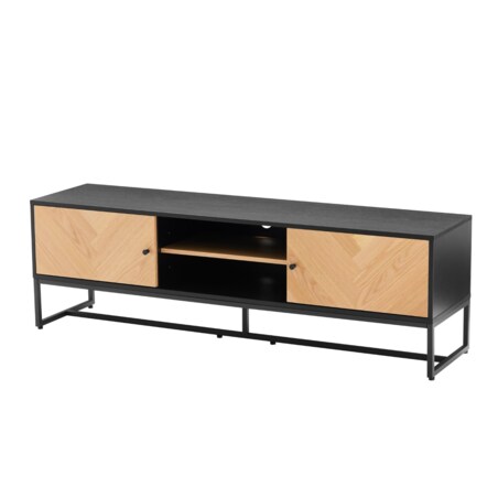 SZAFKA RTV Clar PÓŁKA I 2 SZAFKI 40 x 160 x 50 cm