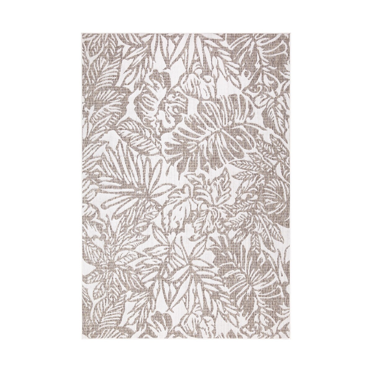 Dywan na zewnątrz i do wnętrz roślinny Sunny 4690 Beż Krem 200x290