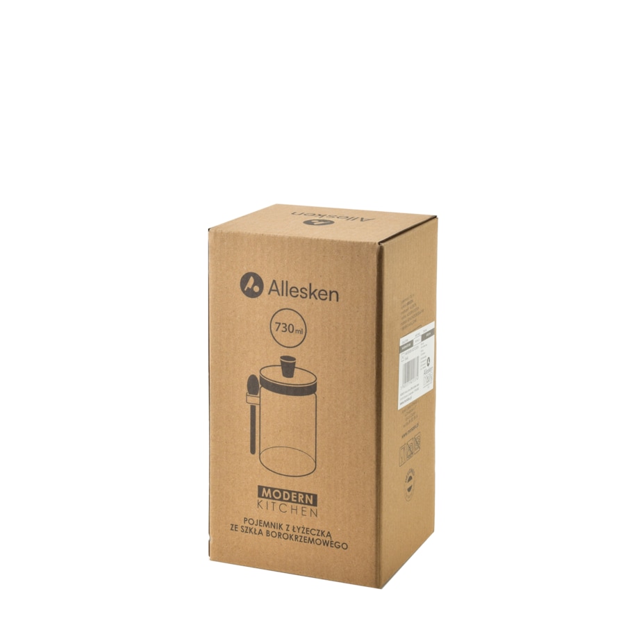 MODERN KITCHEN Słoik z łyżką730ml