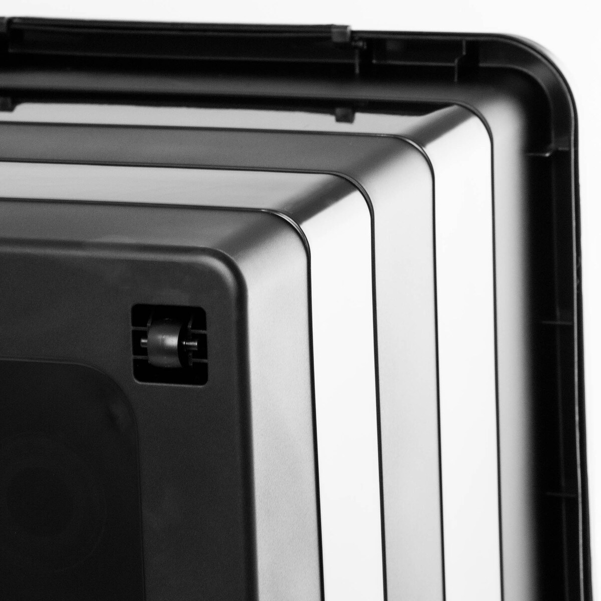 Pojemnik Plastikowy Pudełko Plastikowe Z Pokrywką Na Kółkach Box Czarny 55L