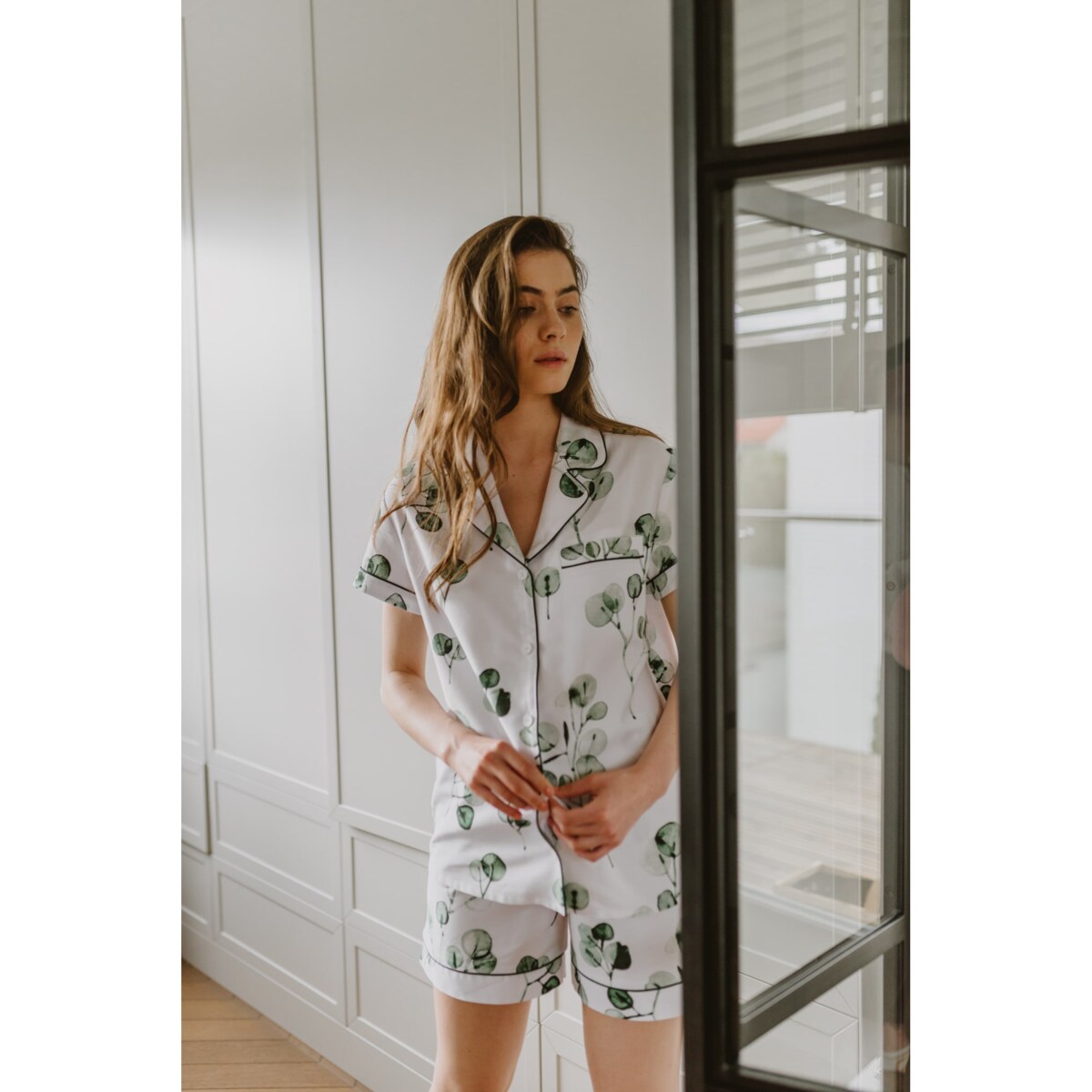 Piżama Eukaliptus krótka L