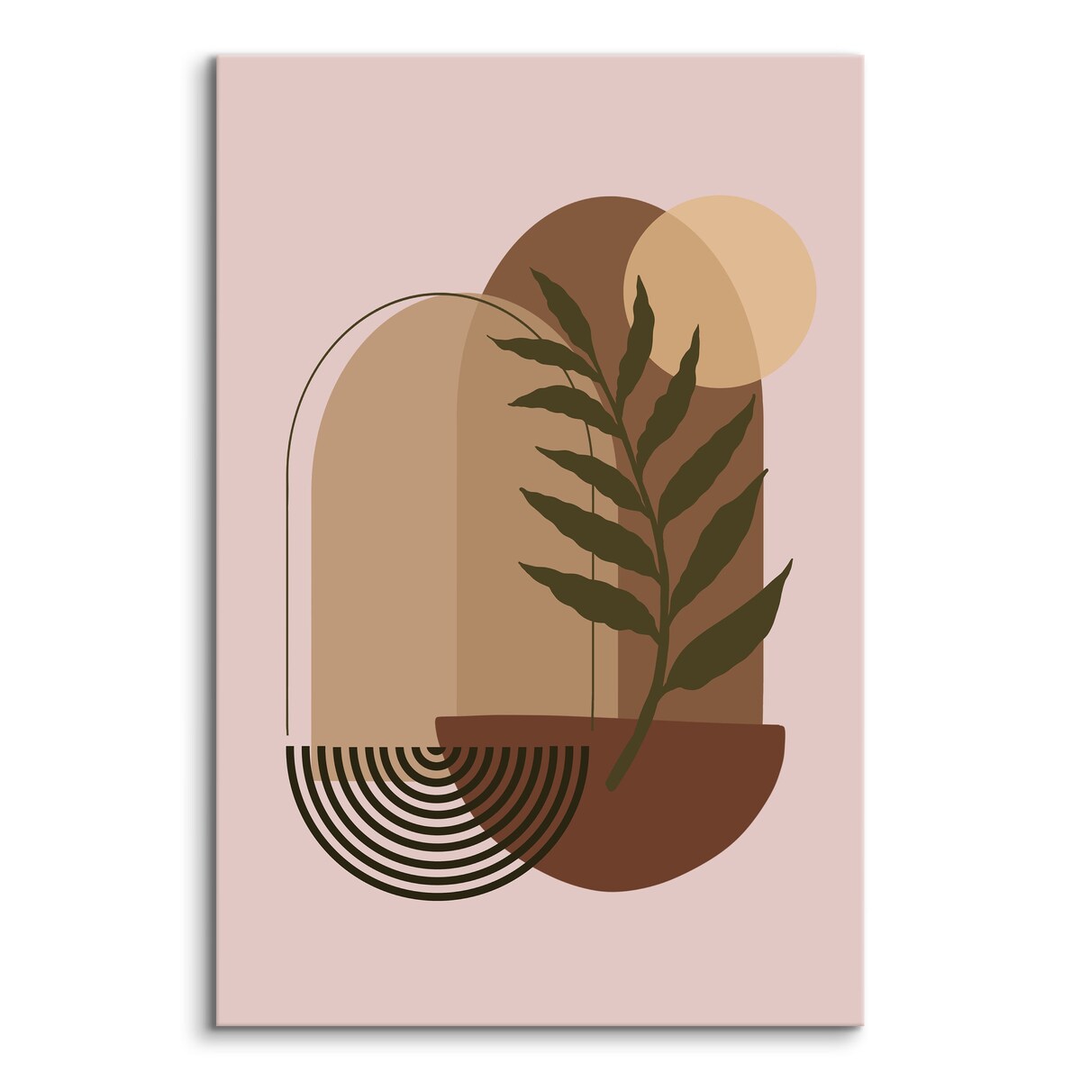 Obraz Żołędzie Liście Boho 30x40cm