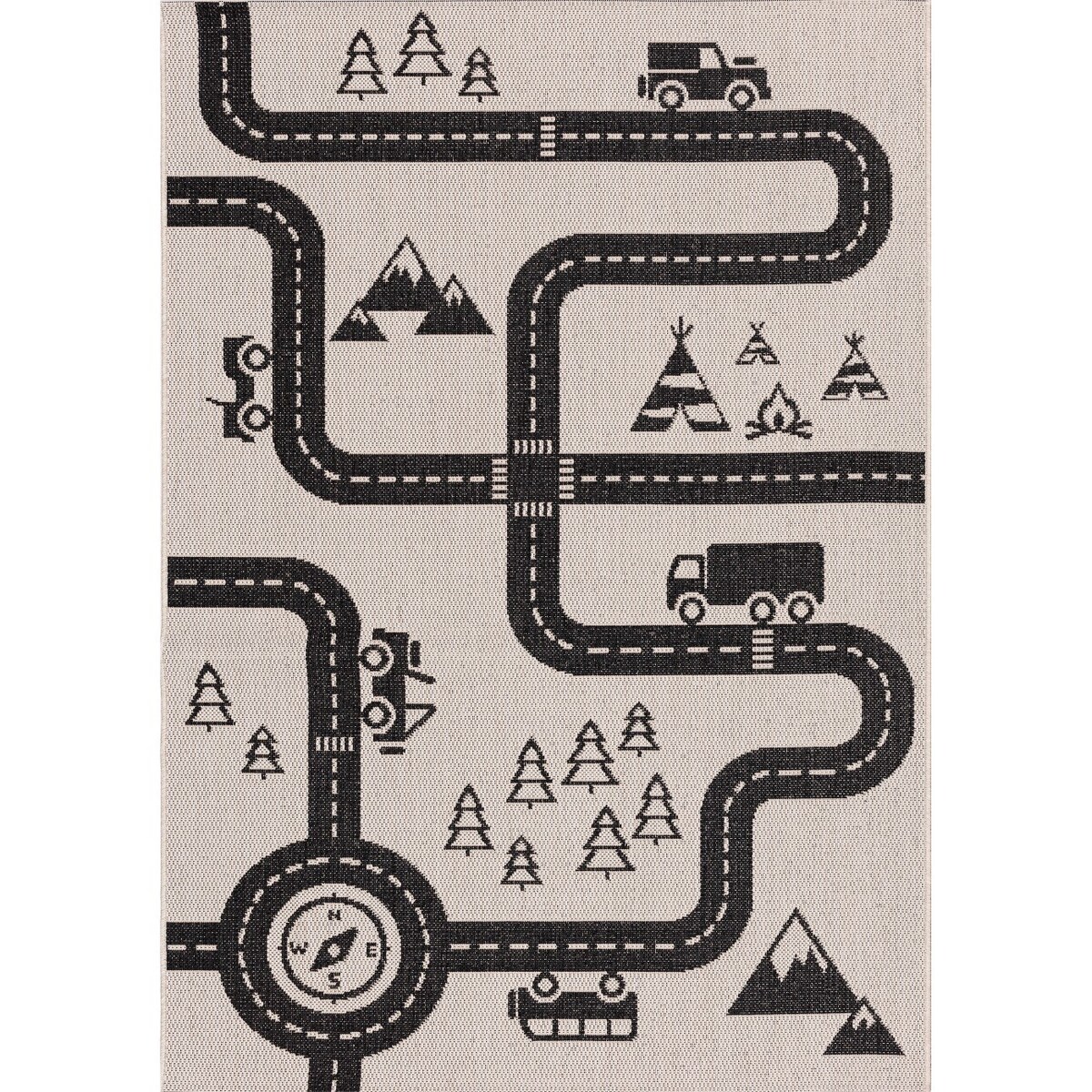Dywan Car Road 160x230cm, 160x230cm