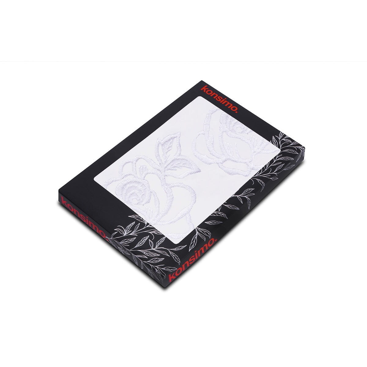 Konsimo ROSUM Bieżnik plamoodporny, biały