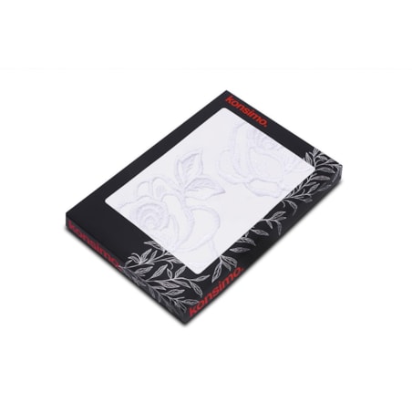 Konsimo ROSUM Bieżnik plamoodporny, biały