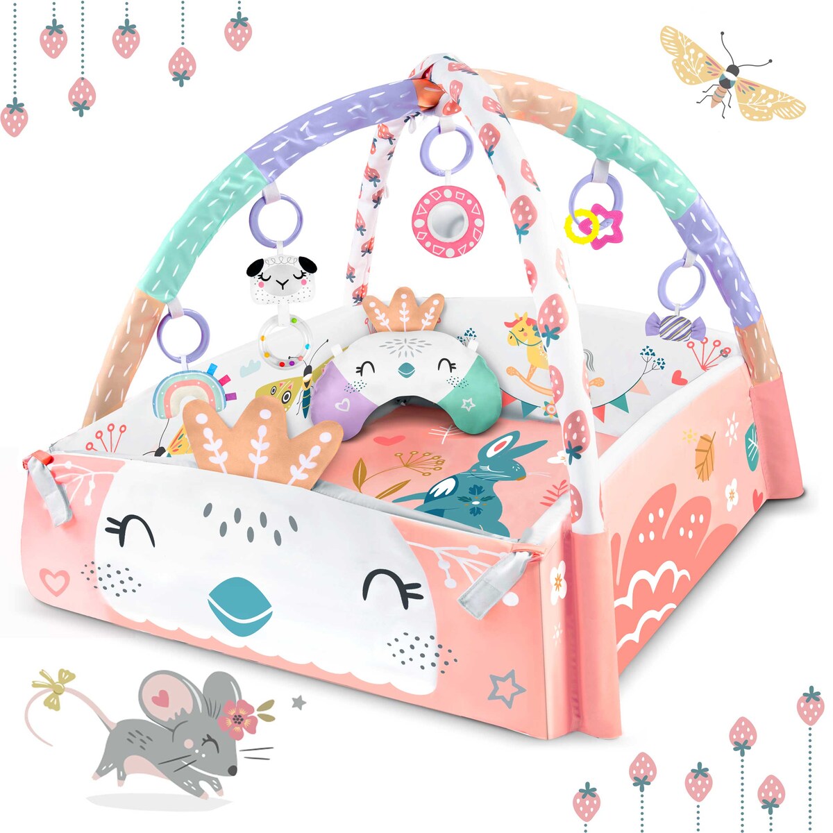 Mata edukacyjna interaktywna Nukido dla dzieci 3w1