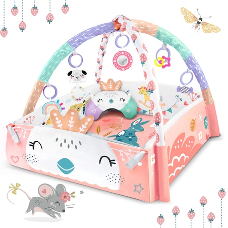 Mata edukacyjna interaktywna Nukido dla dzieci 3w1