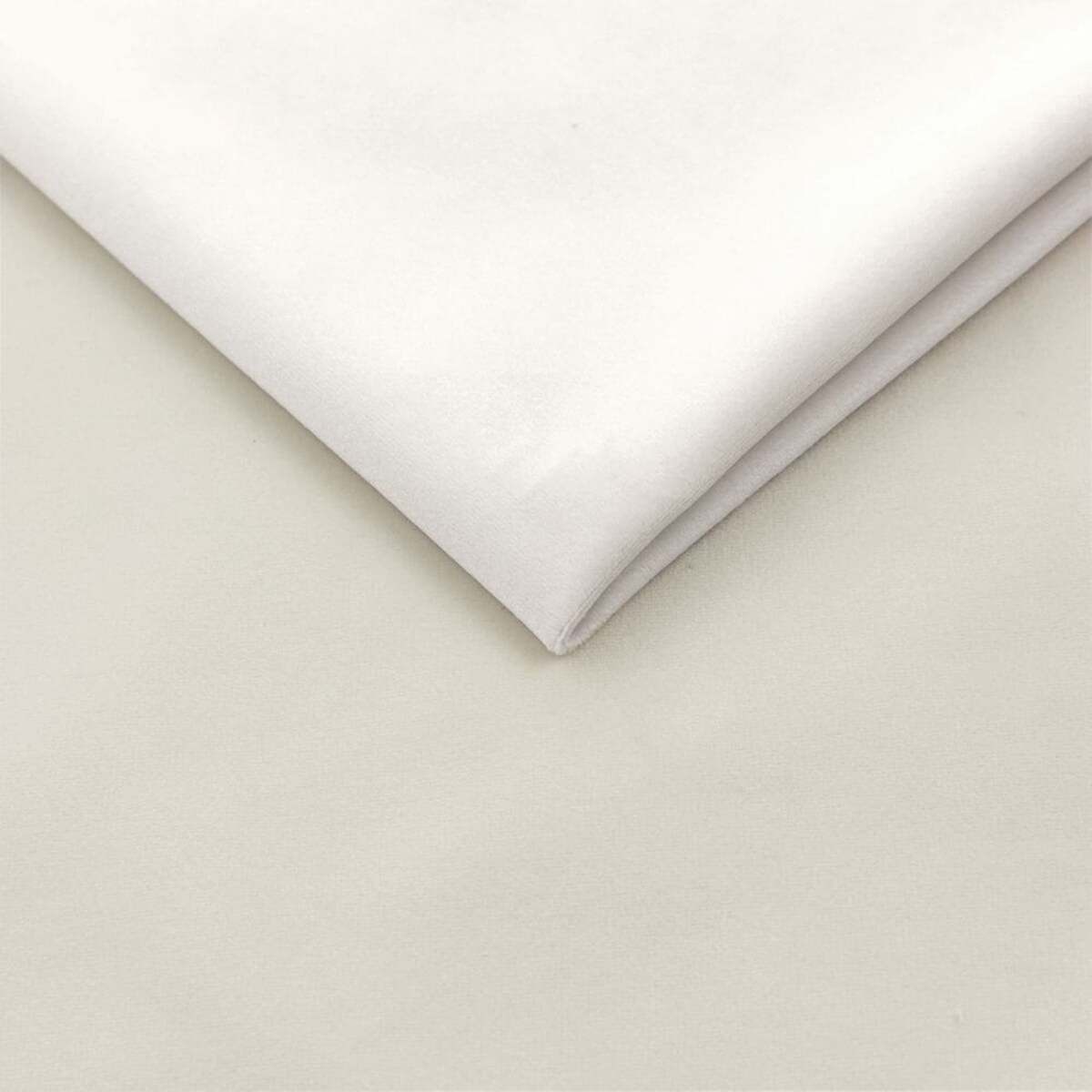 Łóżko kontynentalne ANNETTE 160x200 z pojemnikiem, Kremowy, tkanina Magic Velvet 2256