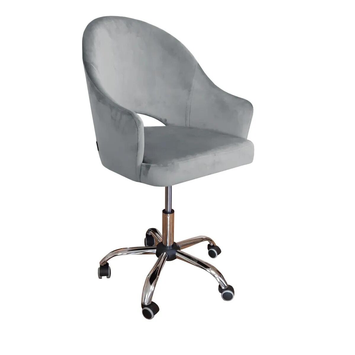 Fotel JENISEJ VELVET szary