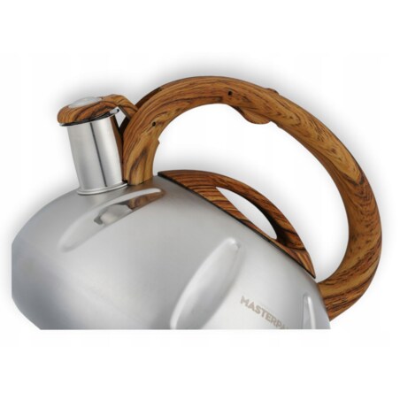 Duży Tradycyjny Czajnik Z Gwizdkiem Stali Nierdzewnej 3L Na Indukcję Gaz