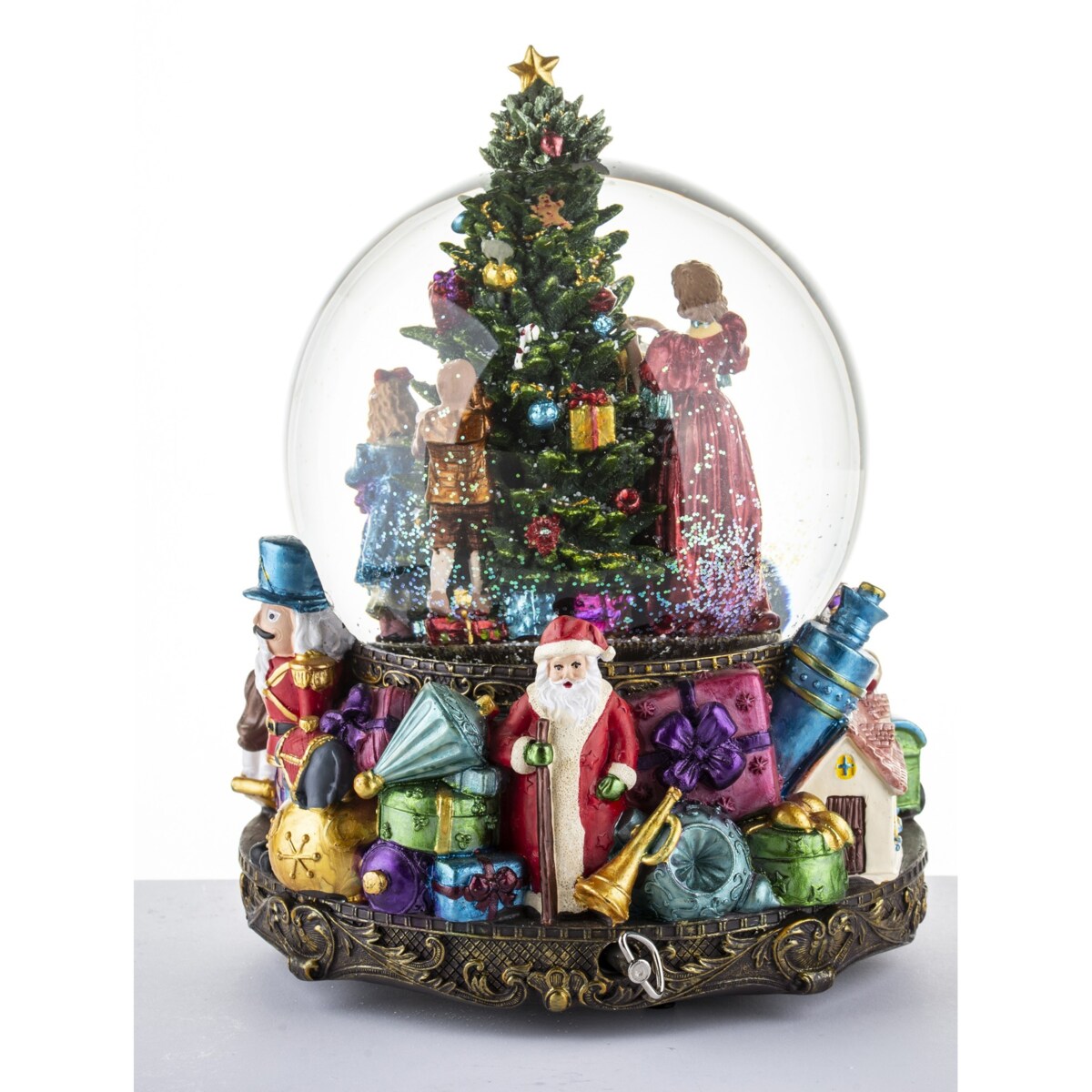 Kula śnieżna z pozytywką LED 24x19x19 cm PALLA DI VETRO