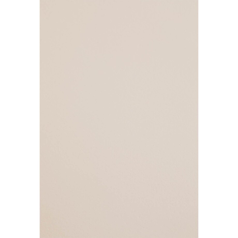 Stolik pomocniczy, Ø45 cm z cementu Layana, kremowy wysoki połysk