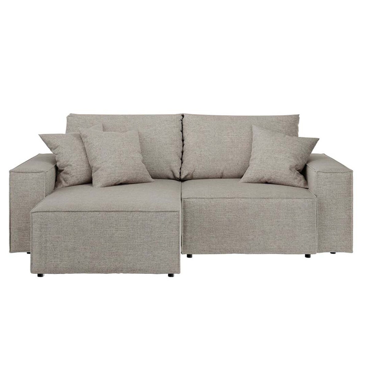 Melow Sofa narożna - jasnoszara