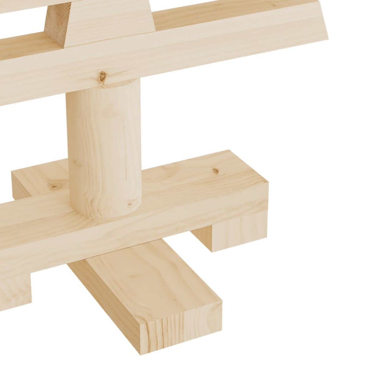 vidaXL | Drewniana choinka | naturalny 60 cm Lite drewno sosnowe