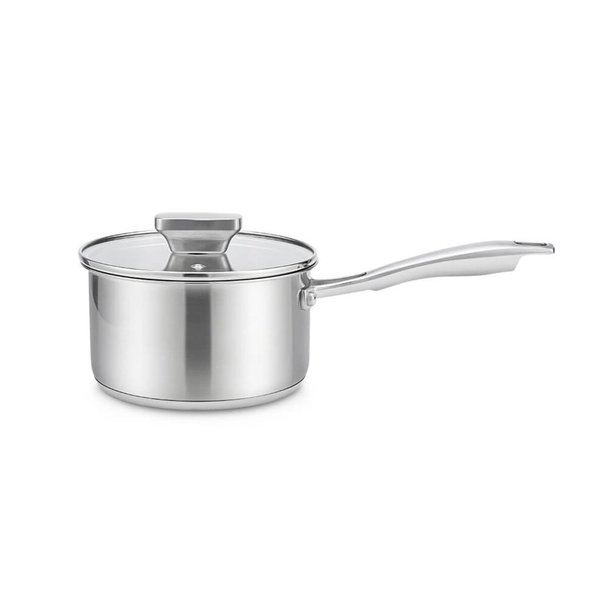 Rondel stalowy z pokrywką na indukcję gaz 16cm 1.7L MAESTRO