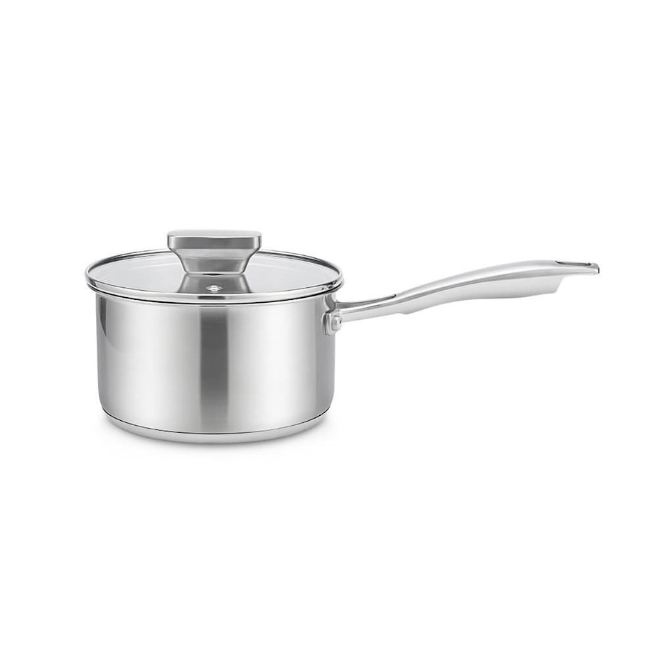 Rondel stalowy z pokrywką na indukcję gaz 16cm 1.7L MAESTRO