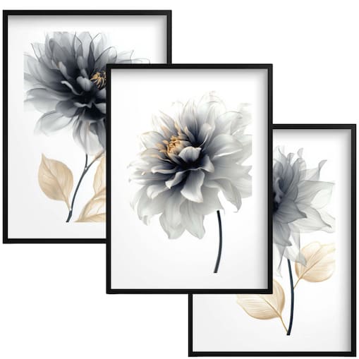 Plakaty Obrazy na ścianę Dekoracja ścienna z kwiatami do salonu sypialni