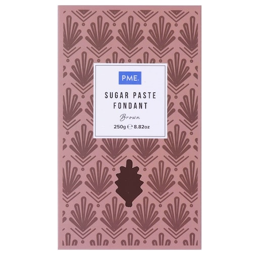 PME Masa cukrowa - Brązowy, 250 g