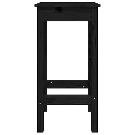 vidaXL Stołki barowe, 2 szt., 40x40x78 cm, lite drewno sosnowe