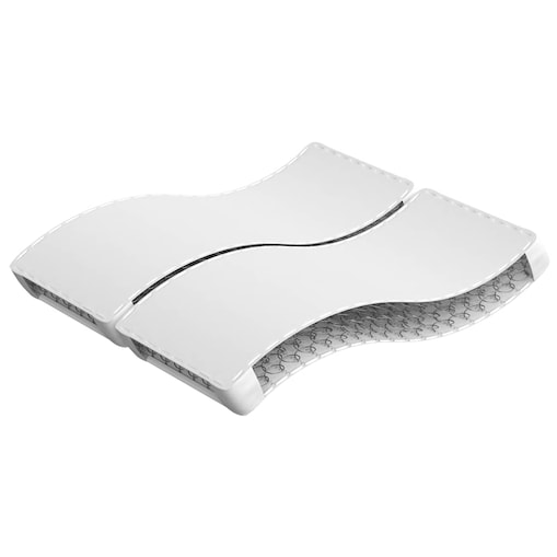 vidaXL Materac bonellowy, twardość średnia, 160x200 cm