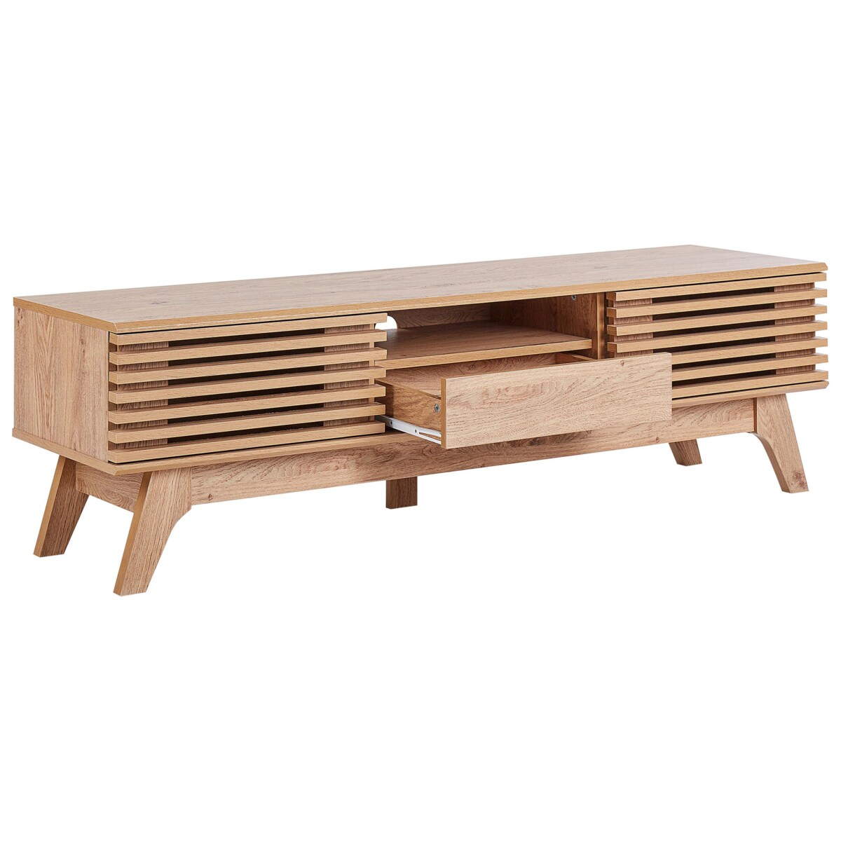 Szafka RTV jasne drewno DETROIT