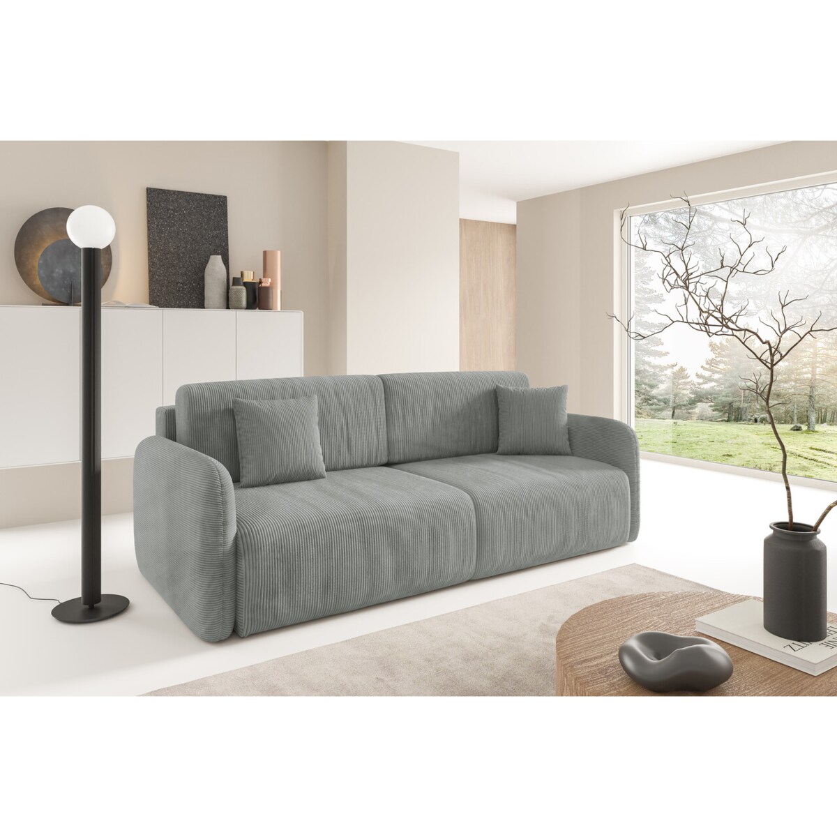 Kanapa MALLOW z funkcją spania Kolor: POSO 55