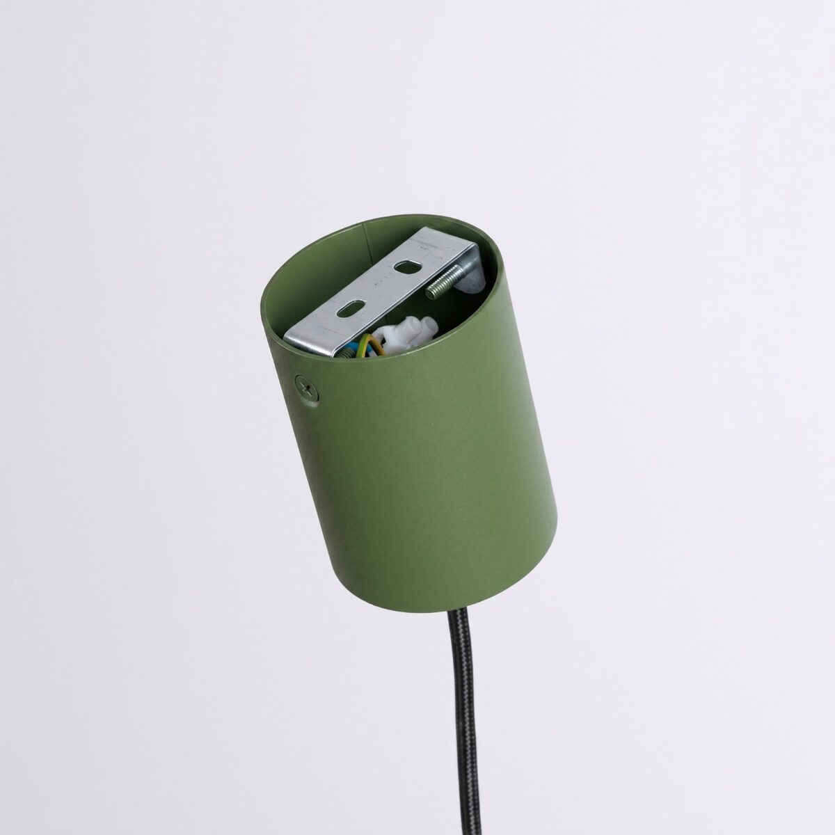 Lampa wisząca AURA 1 zielona oliwka Gx53