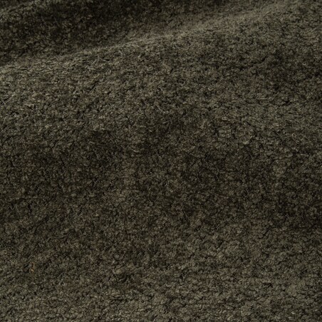 Fotel obrotowy bouclé oliwkowozielony Orvieto