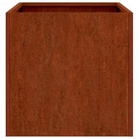 vidaXL Donica, 62x40x39 cm, stal kortenowska