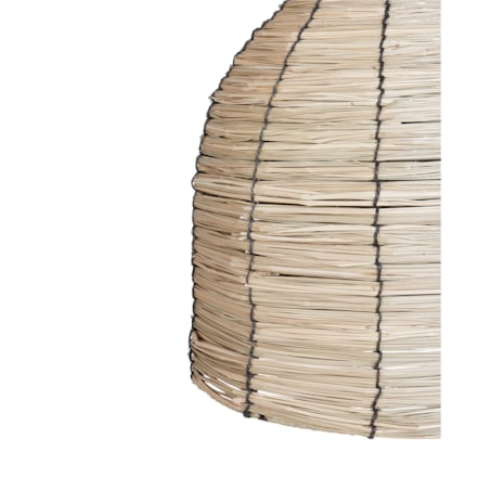 Lampa wisząca z trawy morskiej naturalna KELAKAS