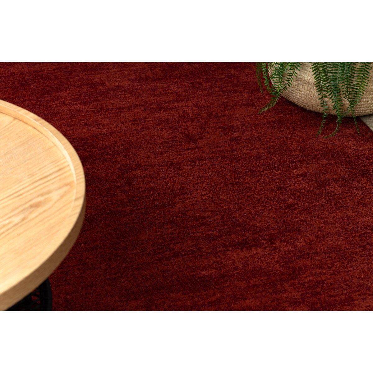 Dywan wełniany OMEGA DUKE Melanż czerwony / 200x300 cm