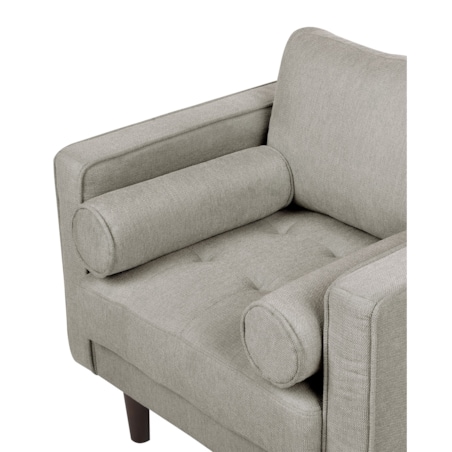 Fotel Beżowoszary NURMO