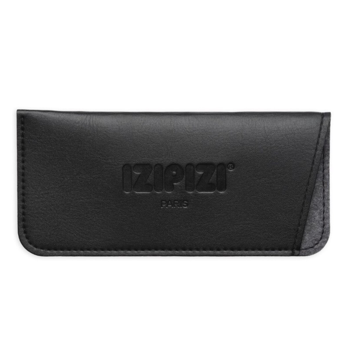 Izipizi - Miękkie etui na okulary POUCHJUNIOR Black