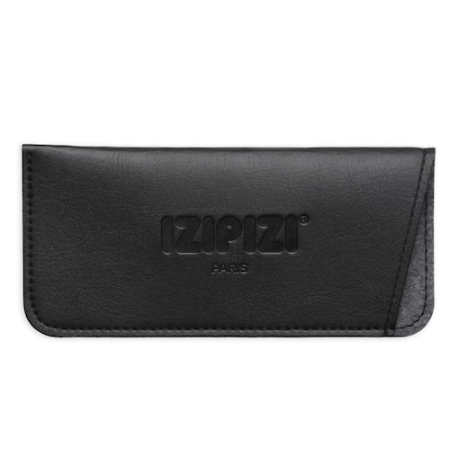 Izipizi - Miękkie etui na okulary POUCHJUNIOR Black